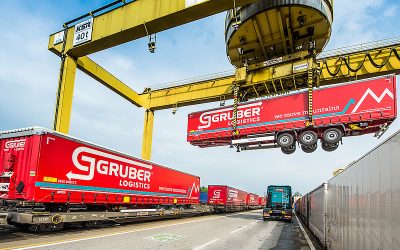 Gruber Logistics forciert Verkehrsverlagerung auf die Schiene