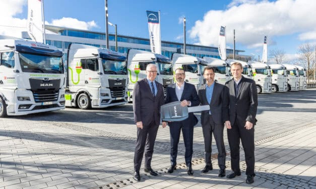 MAN-Elektro-Lkw für DB Schenker im Einsatz