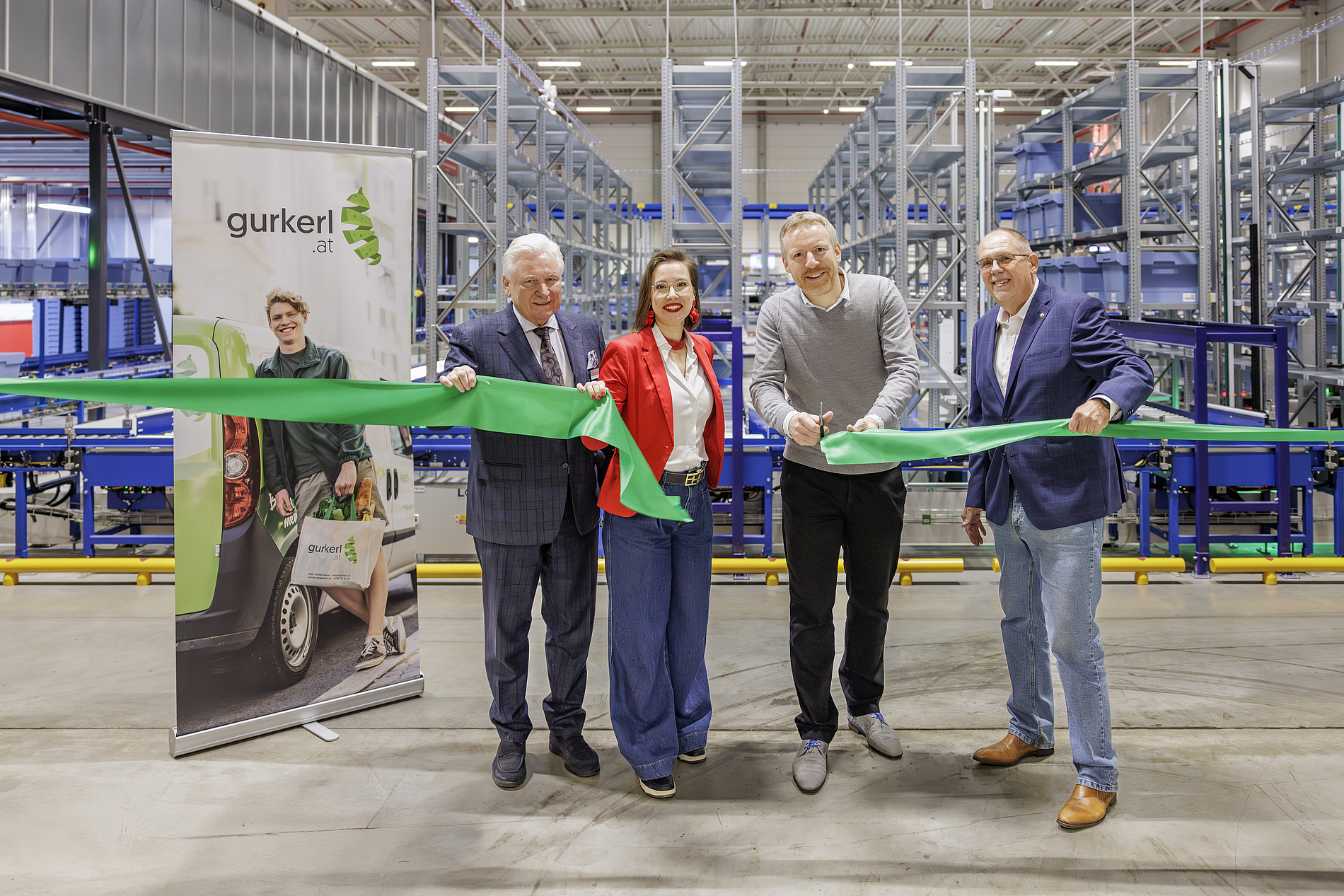 Gurkerl nimmt automatisiertes Logistikzentrum in Betrieb