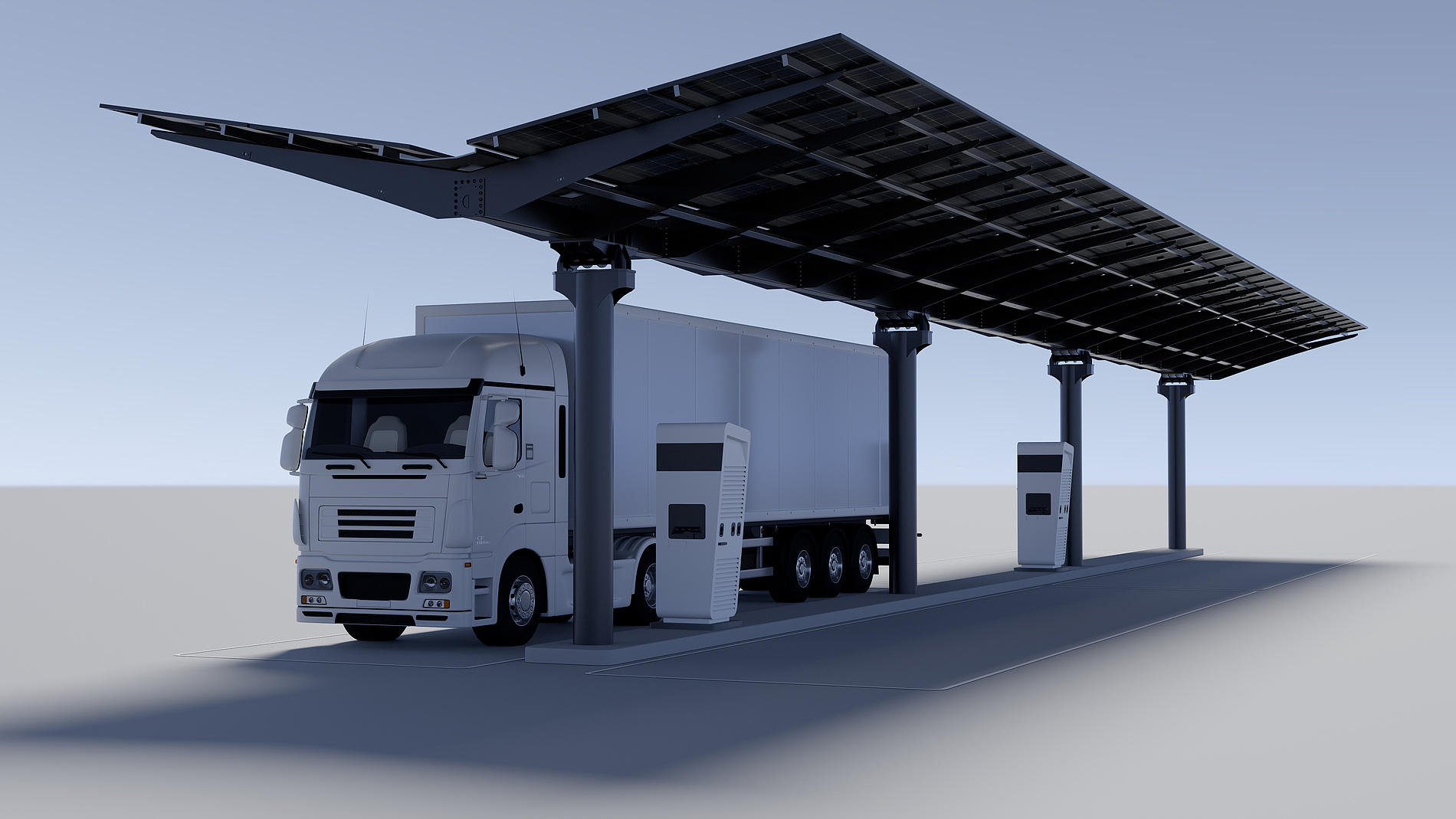 Salzburger Start-up bringt PV-Überdachungslösung für Lkw