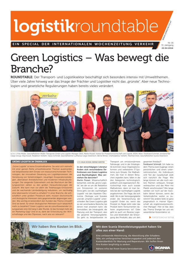 Logistik Roundtable 2016-16